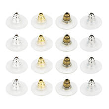 100pcs 11mm Clear Silicone Round Earring Back Hooks Stoppers Ear Post Nuts Plugging for DIY Jewelry Findings 2024 - buy cheap