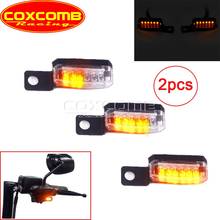 Mini luz LED trasera para matrícula, intermitente para Harley, Bobber, Chopper, Cafe, Racer, Honda, Suzuki 2024 - compra barato