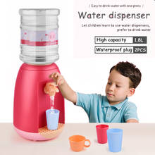 DIY Mini Simulation Water Dispenser Set Toy House Kitchen Appliances Pretend Play for Kids Children Birthday Party Best Gift 2024 - buy cheap