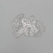 Metal Cutting Dies Fawn Hug Stencils for DIY Album Paper Card Decorative Craft Die Cuts 2024 - buy cheap