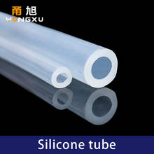 Tubo de silicona de grado alimenticio, 1 ", 3/4", 1 metro, anticongelante, ecológico, tubo de bomba de manguera ID 25, 19mm, transparente, VMQ 2024 - compra barato