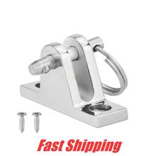 316 Stainless Steel Marine for Awning support Hinge with quick release pin lanyard Boat Top Kayaking Deck Cover Sprayhood 2024 - buy cheap