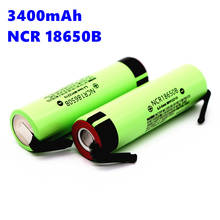 100% Original Nuevo NCR 18650B 18650 Li-ion recargable de la batera de 3400 mAh 3,7 V para linterna/or +DIY nquel pieza 2024 - buy cheap