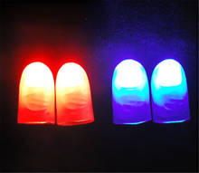 2Pcs Random Novelty Kids Amazing Fantastic Glow Toys Children Luminous Gifts Magic Trick Props Funny LED Light Flashing Fingers 2024 - buy cheap