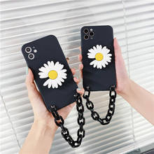 Flower Stander Holder Case For Xiaomi Mi 11X Pro 11T 10 Lite 10T 10 Pro 9T 8 SE 6X 5X TPU Cover With Chain Bracelet 2024 - buy cheap