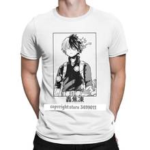 Todoroki Shoto мой герой футболки для мужчин Boku без герой Топ для костюмированной вечеринки по японскому аниме хлопковая футболка для фитнеса футболки 2024 - купить недорого
