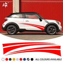 2X Creative Vinyl Car Styling Door Side Stripes Sticker Graphics Body Decal For MINI Cooper S Paceman R61 JCW Accessories 2024 - buy cheap