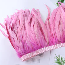 1 Meter Rooster Tail Feather 25-30CM/10-12 Inches coque cock Feathers for Crafts DIY Jewelry making Party Decoration Plume 2024 - buy cheap