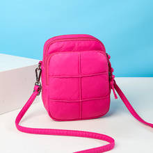 Fashion Women Shoulder Bag Pu Leather Crossbody Bag Black Small Messenger Bag Multi-layer Female Purse Soft Pu Leather Handbag 2024 - buy cheap