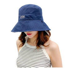 Doitbest-sombreros de cubo de algodón para mujer, gorra clásica de Panamá para el sol, Primavera, playa al aire libre, 2021 2024 - compra barato