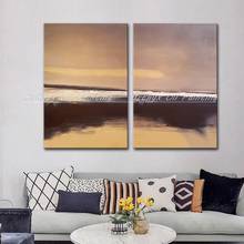 Arthyx 2 Spell Hand Painted Abstract Landscape Oil Paintings On Canvas Modern Art Wall Picture For Living Room Office Decoration 2024 - buy cheap