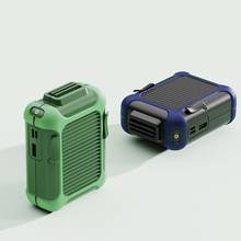 Miniventilador USB recargable con Clip para la cintura, ventilador portátil con 3 niveles de velocidad, dirección del viento ajustable, para acampar al aire libre y senderismo 2024 - compra barato