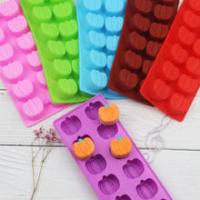 12Pcs/ Lot Silicone Cake Mold Pumpkin Moulds Mini Cake Pan Jelly Pudding Molds Bakeware Tray Maker DIY Baking Cake Accessories 2024 - buy cheap