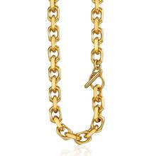 9mm Men's Necklace Gold Cable Link Stainless Steel Chain Heavy Stainless Steel Punk Miami Toggle Clasp Wholesale Jewelry KN199 2024 - buy cheap