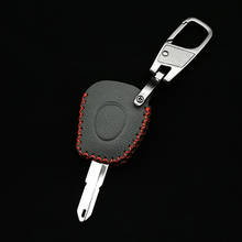 For Renault Twingo Megane Scenic Laguna Espace Clio New Style Leather Car Key Case Shell 1 Button Remote Car Cover 2024 - buy cheap