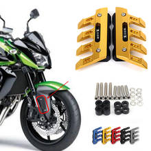 Protector de guardabarros delantero para motocicleta Kawasaki Z750 Z 750 CNC, accesorios para motocicleta, cubierta deslizante, 5 colores con logotipo (Z750) 2024 - compra barato