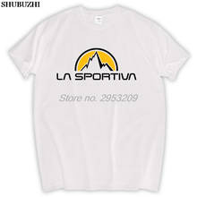 La Sportiva t-shirt Top Pure Cotton Men T Shirt shubuzhi brand euro size tee-shirt sbz5210 2024 - buy cheap