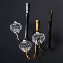 1Pc 86*45mm Crystal Wall Mounted Hook Kitchen Bathroom Door Coat Robe Hanging Hooks Closet Towel Clothes Hanger Storage Holder 2024 - buy cheap