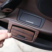 Adesivo decorativo para bmw x1 f48 2016-2019, madeira de pinho para porta, cinzeiro, lantejoulas, decoração, acessórios automotivos, 4 unidades 2024 - compre barato