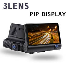 Full HD 1080P 3 Lens Car DVR Camera 4.0 inch LCD Screen 170 Degree Rear view Auto Dash Cam G-sensor Car Camera Recorder dfdf 2024 - buy cheap