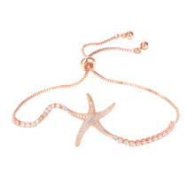 Yobest moda jóias oceano conchas starfish pulseira para mulheres boêmio charme pulseiras pulseiras verão praia link corrente braclet 2024 - compre barato