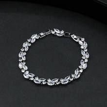 Designer Crystal Large Mona Lisa Bijoux Bracelets Bangles Clear Zircon Bracelet Femme Fashion Jewelry 2024 - buy cheap