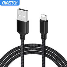 CHOETECH USB cable for iphone cable data 11 Pro Max Xs Max Xr X 8 7 ipad mini fast charging cables mobile phone charger cord 2024 - buy cheap