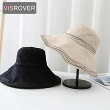 Шляпа Унисекс летняя, с широкими полями, складная, с защитой от ультрафиолета 2024 - купить недорого
