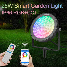 Miboxer 25W RGB + CCT led lawn lamp FUTC05 IP66 waterproof smart outdoor used for garden lamp mobile phone control lamp lighting 2024 - buy cheap