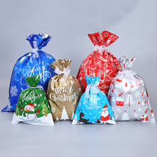 Sacos de presente de natal do papai, decoração para natal, sacos de doces, presente de natal para crianças, feliz ano novo 2024 - compre barato