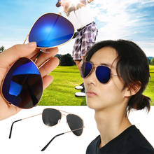 Мужские солнцезащитные очки в стиле ретро, очки для рыбалки, мячи для гольфа, очки для защиты глаз, аксессуары для гольфа, синие линзы, спортивные очки 2024 - купить недорого