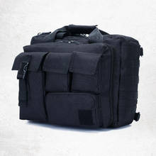Molle Military Laptop Bag 14" Tactical Shoulder Bag Computer Backpack Messenger Bag Handbags Briefcase Outdoor Sports Pack 2024 - buy cheap