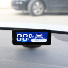Sensor de estacionamiento electromagnético para coche, Monitor LED, 8 Parktronic, Sensor de estacionamiento frontal, Detector de movimiento, retroiluminación 2024 - compra barato