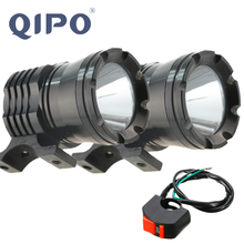 QIPO-faro LED para motocicleta, foco impermeable de 8000LM para Suzuki /Honda/Yamaha/kawasaki/Benelli/BMW /KTM/PIAGGI 2024 - compra barato