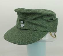 Gorra de campo de lana Panzer WW2 alemán Wh Em M43, sombrero militar soldado de la Segunda Guerra Mundial, tienda militar 2024 - compra barato
