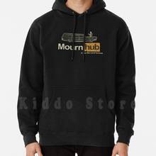 Mourn Hub 2020 hoodie long sleeve Parodylogo Hearse Goth Dark Humour Parodyshirt Priest Bad Taste 2024 - buy cheap