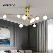 Lámpara colgante LED moderna para sala de estar y comedor, accesorios de iluminación, 2020, Envío Gratis 2024 - compra barato