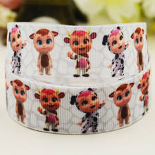 22mm 25mm 38mm 75mm Bebés Llorones Cartoon printed Grosgrain Ribbon party decoration 10 Yards X-03536 2024 - buy cheap