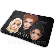 Sanderson Sisters ( Bitty Baddies ) Mat Rug Carpet Anti-Slip Floor Mats Bedroom Sanderson Sisters Hocus Pocus Sanderson Witches 2024 - buy cheap