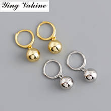 ying Vahine 100% 925 Sterling Silver Small Ball Pendant Drop Earrings for Women 2024 - buy cheap