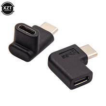 USB 90 Degree Right Angle USB 3.1 Type C Male to Female USB-C Converter Adapter for Samsung Smart Phone 2024 - buy cheap