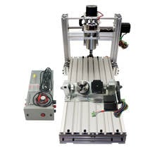 Fresadora 6020 cnc de metal com eixo 400w, máquina de escultura em madeira 2024 - compre barato