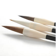 Chinese Brush Pen Set Caligrafia 3pcs/set Bear Hair Calligraphy Brushes Students Chinese Painting Brush Pen Set Tinta China 2024 - buy cheap