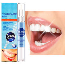 1 pçs dentes branqueamento gel caneta manchas de higiene oral remoção de limpeza dos dentes dental cuidados dentífrico caneta 2024 - compre barato
