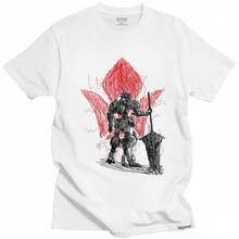 Novelty Male Gundam Barbatos Lupus Rex T-shirt Short Sleeves Round Neck Cotton Tshirt Graphic Tee Shirt Loose Fit Apparel 2024 - buy cheap