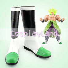 Anime Dragon Ball Z Super Saiyan Broli Cosplay Shoes Boots Cosplay Costume Accessories For Men Shoes Custom Made Halloween Party 2024 - buy cheap