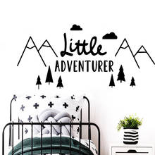 Diy little adventurer Home Decorations Decal For Kids Room Decoration Vinyl Art Decals Bedroom Wall Art Stickers vinilo pared 2024 - buy cheap
