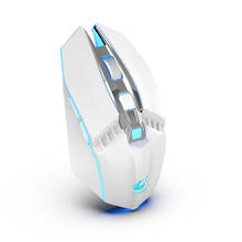 Беспроводной 2,4G Bluetooth двойной режим Мышь USB зарядное Освещение Мышь 2400 Точек на дюйм RGB игровая мышь Мышь Rechargeble Беспроводной игровая мышь Мышь 2024 - купить недорого