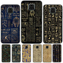 Ancient Egyptian Hieroglyphic For Xiaomi Redmi Note 9 Pro 8 Pro10S 11S Note 10 11 Pro Phone Case For Redmi 10 9C 9A 9T 2024 - buy cheap