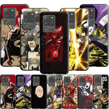 One Punch Man Silicone Case for Samsung Galaxy Note 20 10 9 8 S20 Fe S10 S10E S9 S8 Plus Ultra Lite S7 Edge 2024 - buy cheap